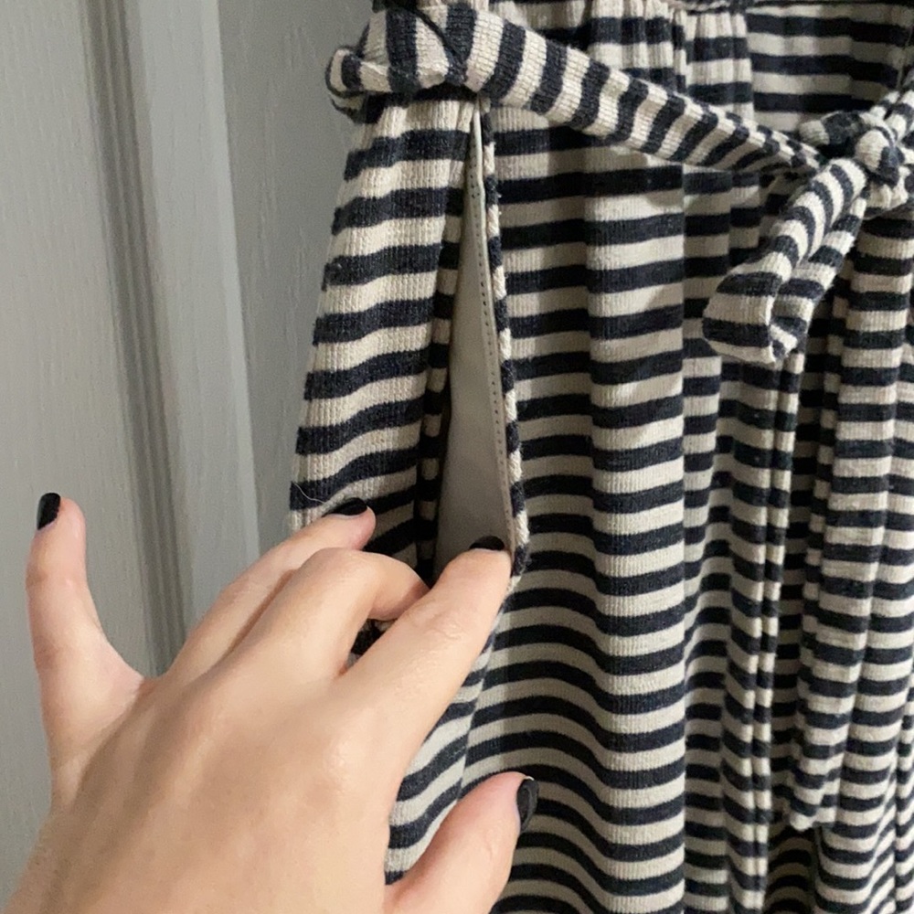 Old Navy | Flare Leg Striped Jumpsuit - Picture 8 of 9